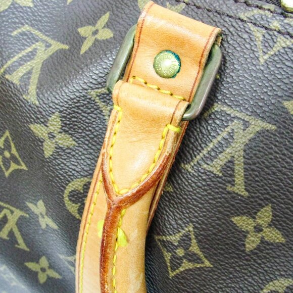 LOUIS VUITTON Brown Monogram Keepall 50 Boston Bag - Picture 10 of 16